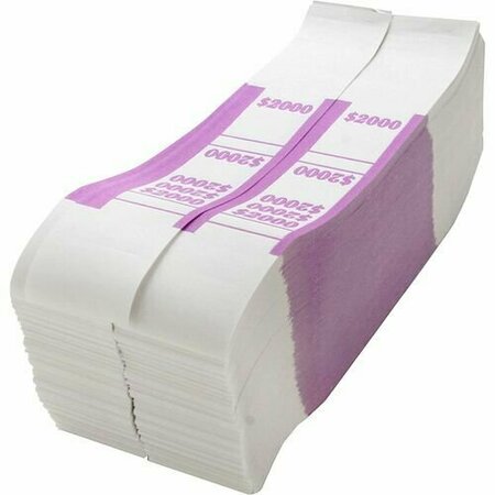 SPARCO PRODUCTS BILL STRAP, 2000, WHITE/VIOLET, 1000PK SPRBS2000WK